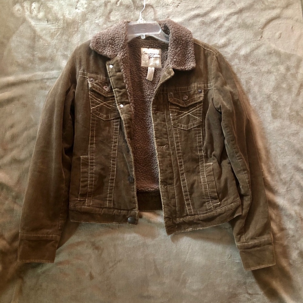 Compagnie Generale Aeropostale Corduroy Jacket